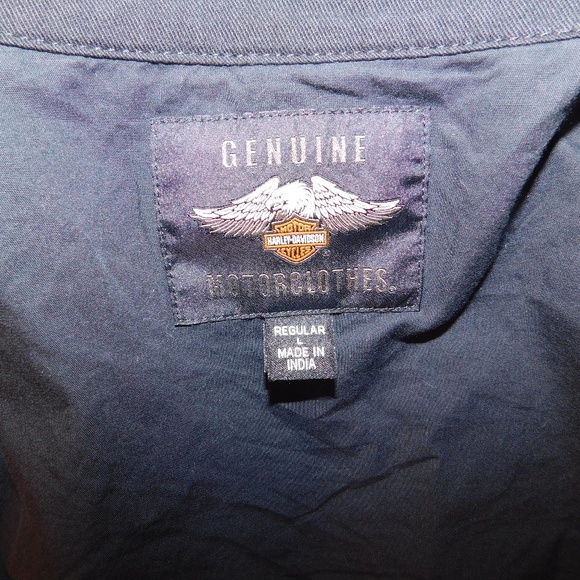 Harley-Davidson Genuine MotorClothes‎ Jacket – Men’s Large – Black/Grey - Picture 4 of 4